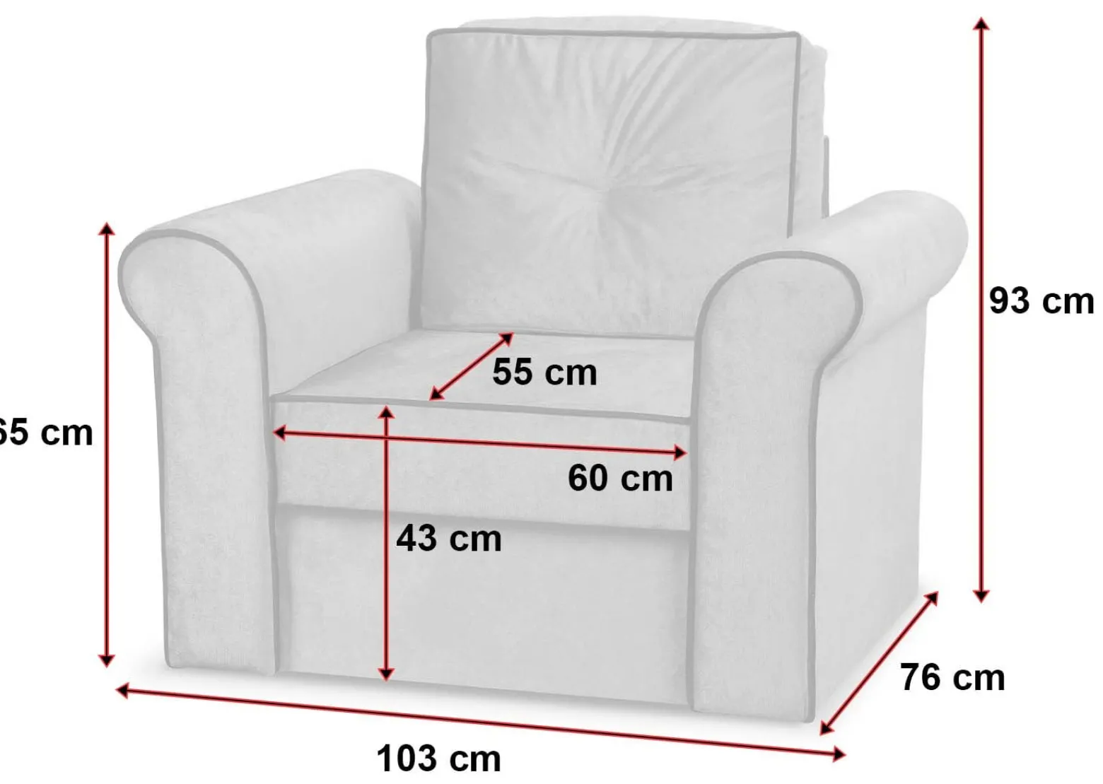 Zestaw Wypoczynkowy do Salonu Merida Sofa + 2 Fotele Żółty