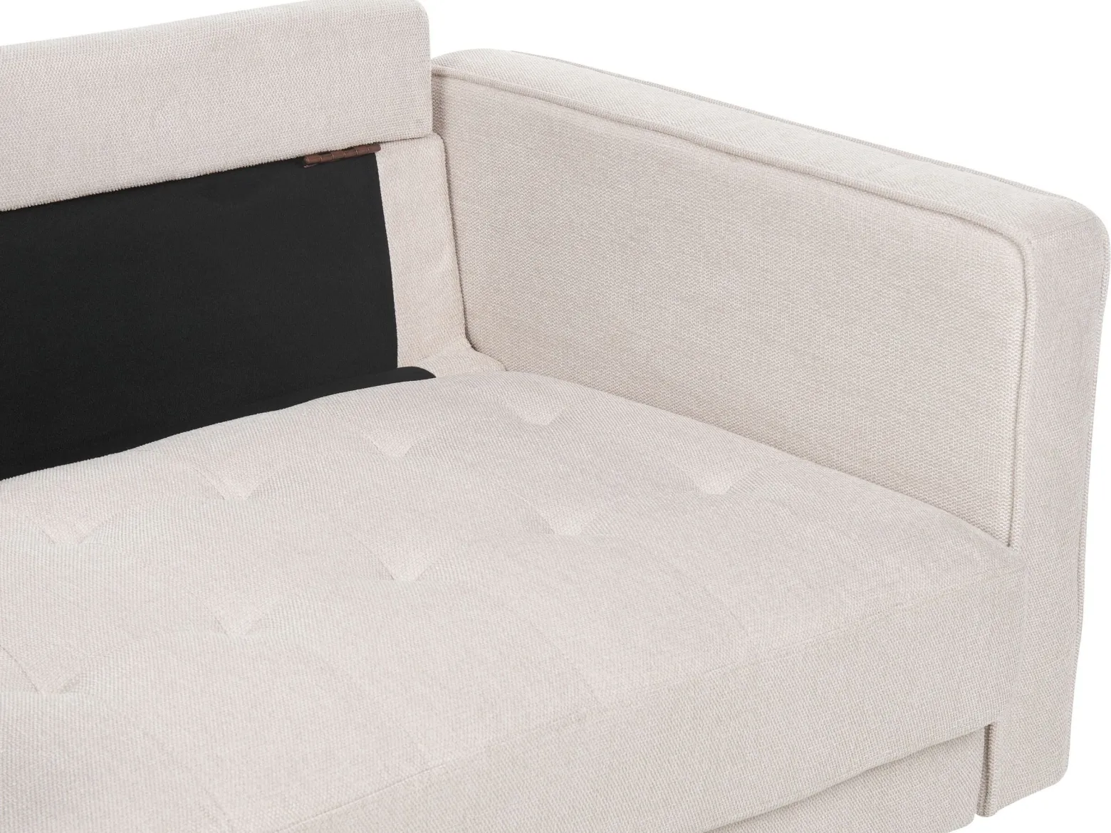 Zestaw wypoczynkowy 4-osobowy sofa fotel beżowy