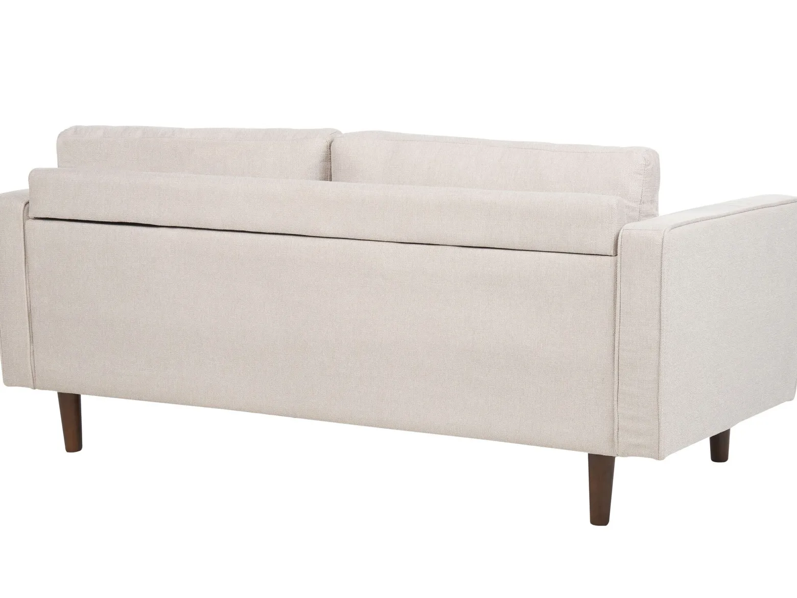 Zestaw wypoczynkowy 4-osobowy sofa fotel beżowy