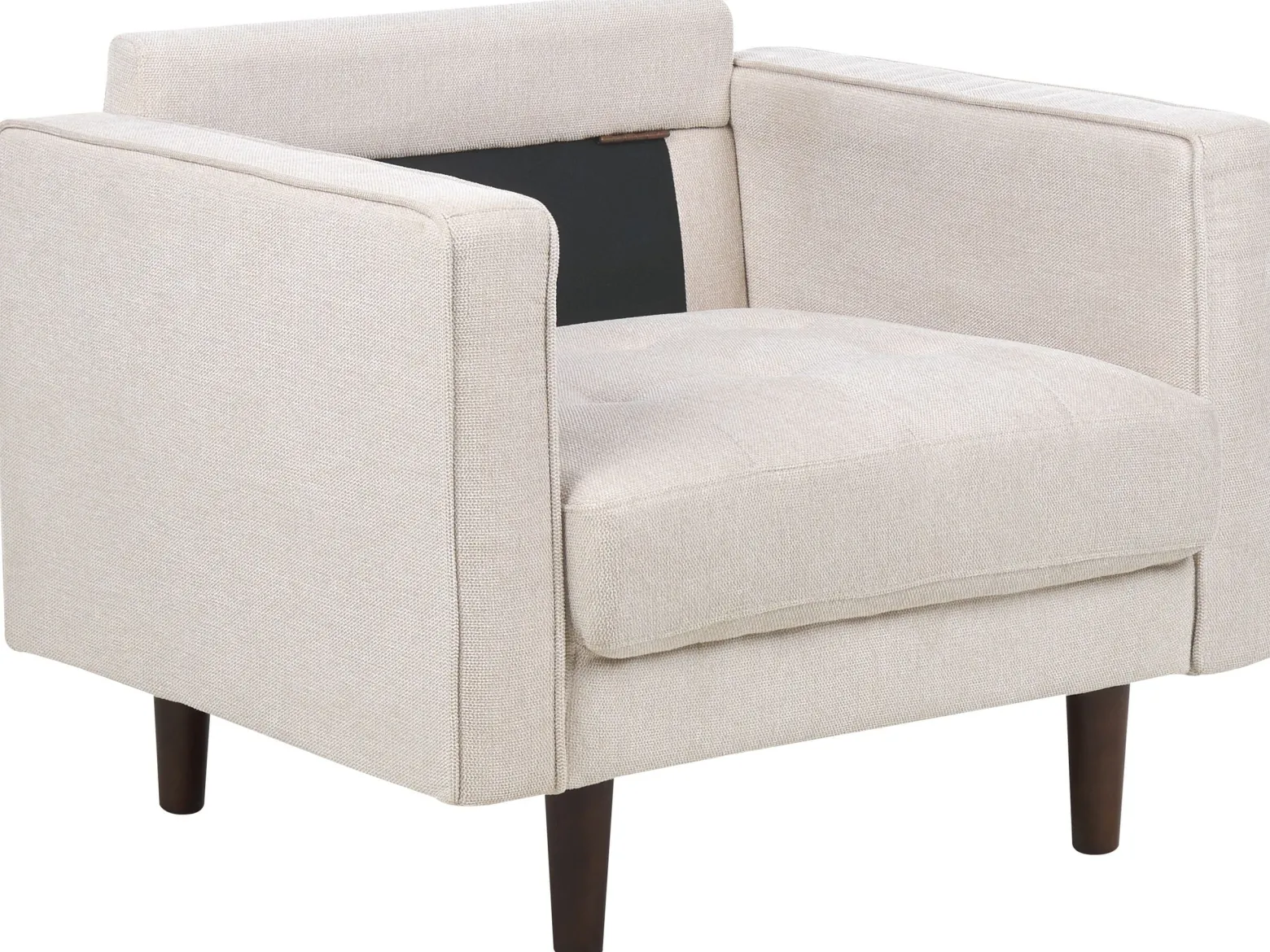 Zestaw wypoczynkowy 4-osobowy sofa fotel beżowy