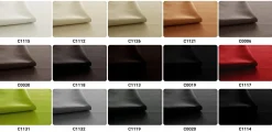 Zestaw wypoczynkowy uszak Eko skóra sofa fotele Family Meble