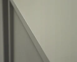 ZIELONA KOMODA 83 cm AVILA Proste METALOWE Nogi Uchwyty 2D
